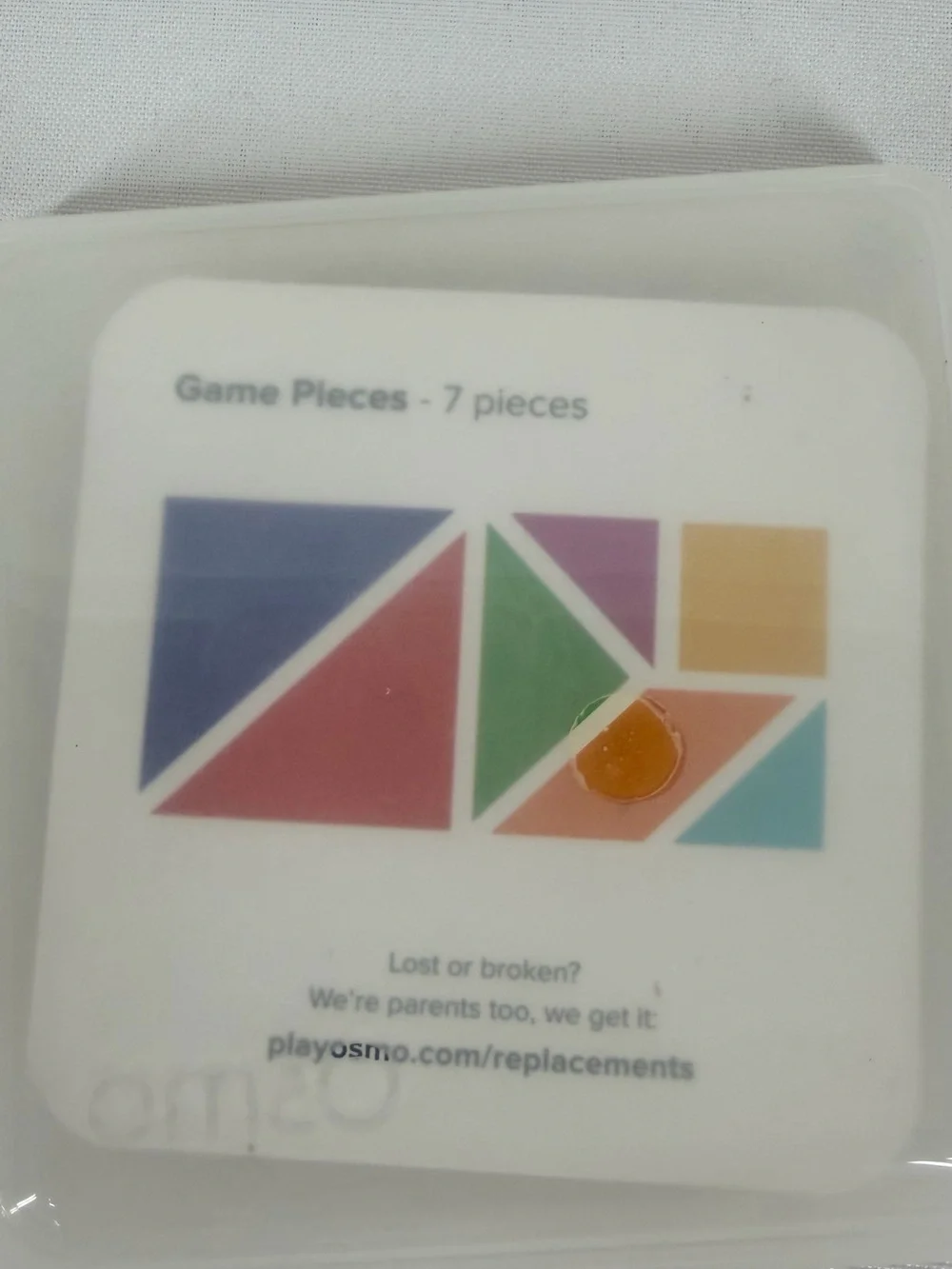 OSMO Lot of 2 Numbers & Tangrams Educational Games